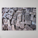 Search for letterpress posters Font