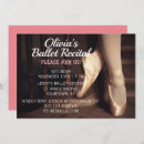 Search for ballet invitations Recital