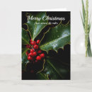 Search for holly leaves christmas cards Red berries