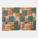 Search for geometric design tea towels Retro