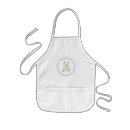 Search for blue kids aprons Bear