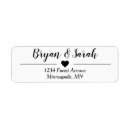 Search for wedding hearts return address labels Simple