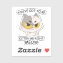 Search for cute white kitten stickers Funny