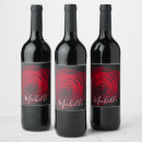 Search for valentine wine labels Flower