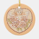Search for cherub christmas tree decorations Roses