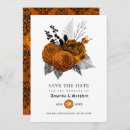 Search for gothic wedding save the dates Black