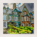 Search for victorian house puzzles Watercolor