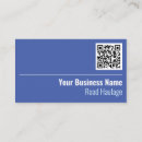 Search for road business cards Qr code