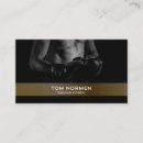 Search for boxing gym business cards Instructor