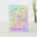 Search for 19th birthday cards Granddaughter