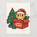 Search for merry catmas cards Whimsical