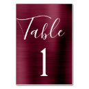 Search for purple table wedding table cards Burgundy