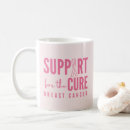 Search for pink breast cancer mugs Cure