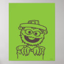 Search for sesame street posters Oscar the grouch
