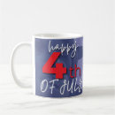 Search for happy 4th of july mugs Typography