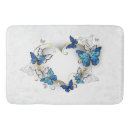 Search for heart bath mats Blue