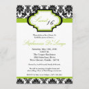 Search for lime green sweet 16 invitations Trendy