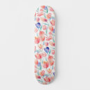 Search for watercolor skateboards Leaves