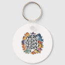 Search for fishy fish key rings Deep sea fishing
