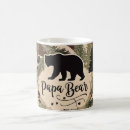 Search for bear silhouette mugs Dad