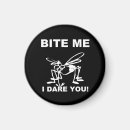 Search for biting round magnets Humour