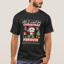 Search for christmas penguin tshirts Lover