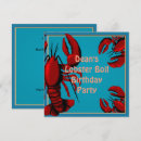 Search for lobster birthday invitations Party