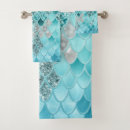 Search for mermaid bath towels Glitter