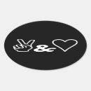 Search for hand symbol stickers Unique