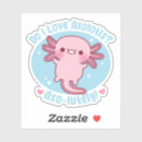 Search for i love axolotl stickers Salamander