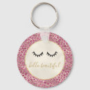 Search for pink leopard print key rings Black