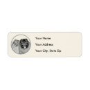 Search for dog art return address labels Grey