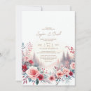 Search for red tree invitations Rose