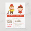 Search for kid hooded invitations Big bad wolf