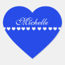 Search for elegant heart stickers Blue