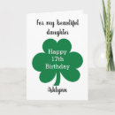 Search for march 17th cards Shamrock