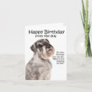 Search for schnauzer birthday cards Pet