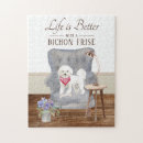 Search for bichon frise puzzles Cute