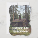 Search for cabin wedding invitations Forest