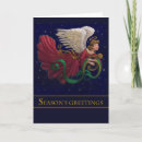 Search for harp christmas cards Angel