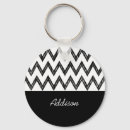 Search for black and white chevron key rings Chevrons