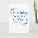 Search for employee birthday cards Blue