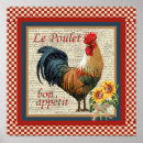 Search for french country posters Rooster