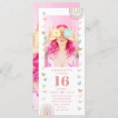 Search for rainbow sweet 16 invitations Trendy