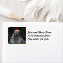 Search for santa return address labels Holiday season