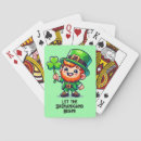 Search for lucky leprechaun playing cards Shenanigans