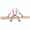 Search for cartoon baseball stickers Boy