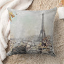 Search for paris cushions Hand drawn