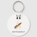Search for flying insect key rings Watercolor