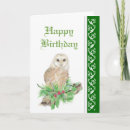 Search for owl christmas cards Watercolor